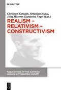 Cover: Realism - Relativism - Constructivism - De Gruyter