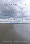 Cover: The Handbook of Rational Choice Social Research - Stanford University Press