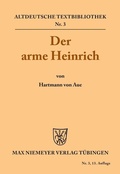 Cover: Der arme Heinrich - De Gruyter