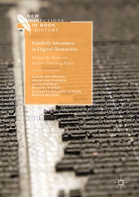 Abbildung von: Scholarly Adventures in Digital Humanities - Palgrave Macmillan
