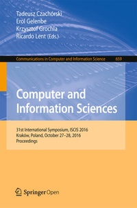 Enlarge image Cover: Computer and Information Sciences - Springer