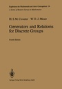 Cover: Generators and Relations for Discrete Groups - Springer