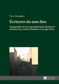 Cover: &Eacute;critures du non-lieu - Peter Lang Verlag