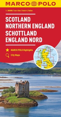 Abbildung von: MARCO POLO Regionalkarte Schottland, England Nord 1:300.000 - MARCO POLO ein Imprint von MAIRDUMONT