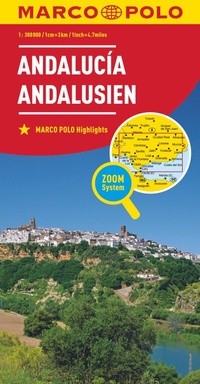 Abbildung von: MARCO POLO Regionalkarte Andalusien 1:300.000 - MAIRDUMONT