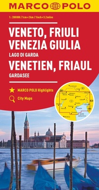 Abbildung von: MARCO POLO Regionalkarte Italien 04 Venetien, Friaul, Gardasee 1:200.000 - MARCO POLO ein Imprint von MAIRDUMONT