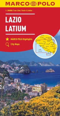 Abbildung von: MARCO POLO Regionalkarte Italien 09 Latium 1:200.000 - MARCO POLO ein Imprint von MAIRDUMONT