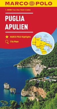 Abbildung von: MARCO POLO Regionalkarte Italien 11 Apulien 1:200.000 - MARCO POLO ein Imprint von MAIRDUMONT
