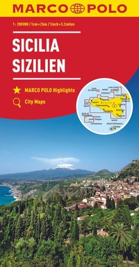 Abbildung von: MARCO POLO Regionalkarte Italien 14 Sizilien 1:200.000 - MARCO POLO ein Imprint von MAIRDUMONT