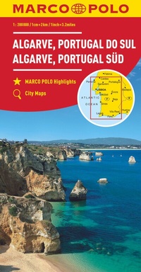 Abbildung von: MARCO POLO Regionalkarte Algarve, Portugal Süd 1:200.000 - MARCO POLO ein Imprint von MAIRDUMONT