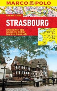 Bild vergrößern Bild: Strasbourg Marco Polo Laminated City Map - MAIRDUMONT GmbH & Co. KG
