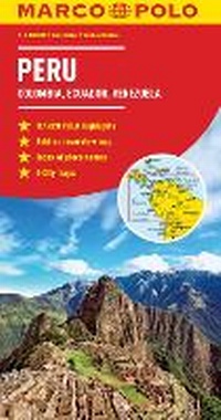 Abbildung von: Peru, Colombia, Venezuela Map - MAIRDUMONT GmbH & Co. KG