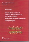 Cover: Dissipative quantum transport simulations in two-dimensional semiconductor devices from first principles - Hartung-Gorre