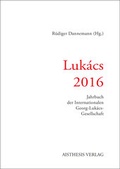 Cover: Luk&aacute;cs 2016 - Aisthesis
