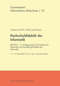 Cover: Hochschuldidaktik der Informatik - Universit&auml;tsverlag Potsdam