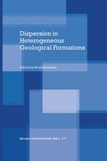 Bild: Dispersion in Heterogeneous Geological Formations - Kluwer Academic Publishers