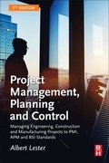 Cover: Project Management, Planning and Control - Butterworth-Heinemann