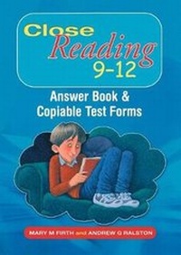 Enlarge image Cover: Close Reading 9-12: Answer Book and Copiable Test Forms - Hodder Gibson