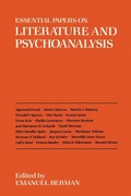 Cover: Essential Papers on Literature and Psychoanalysis - New York University Press