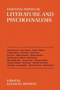 Enlarge image Cover: Essential Papers on Literature and Psychoanalysis - New York University Press