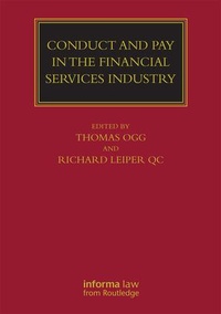 Abbildung von: Conduct and Pay in the Financial Services Industry - CRC Press