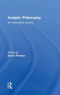 Cover: Analytic Philosophy - Routledge