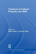 Cover: Yearbook of Cultural Property Law 2009 - Routledge
