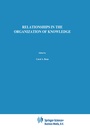 Cover: Relationships in the Organization of Knowledge - Springer