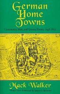 Enlarge image Cover: German Home Towns - Cornell University Press