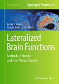 Cover: Lateralized Brain Functions - Humana Press Inc.