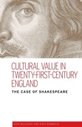 Cover: Cultural Value in Twenty-First-Century England - Manchester University Press