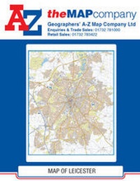Abbildung von: Leicester Street Map - Geographers' A-Z Map Co Ltd