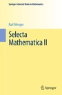 Cover: Selecta Mathematica II - Springer