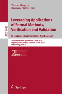 Abbildung von: Leveraging Applications of Formal Methods, Verification and Validation: Discussion, Dissemination, Applications - Springer