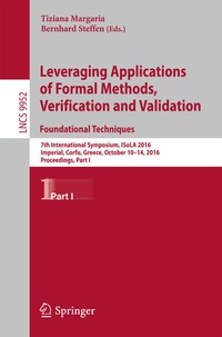 Abbildung von: Leveraging Applications of Formal Methods, Verification and Validation: Foundational Techniques - Springer