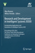 Cover: Research and Development in Intelligent Systems XXXIII - Springer