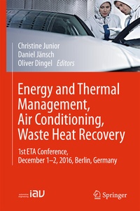 Abbildung von: Energy and Thermal Management, Air Conditioning, Waste Heat Recovery - Springer