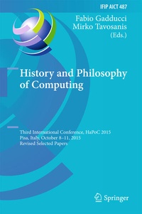 Enlarge image Cover: History and Philosophy of Computing - Springer