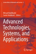 Cover: Advanced Technologies, Systems, and Applications - Springer