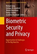 Cover: Biometric Security and Privacy - Springer