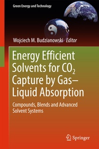 Abbildung von: Energy Efficient Solvents for CO2 Capture by Gas-Liquid Absorption - Springer