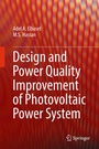 Cover: Design and Power Quality Improvement of Photovoltaic Power System - Springer