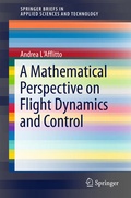 Cover: A Mathematical Perspective on Flight Dynamics and Control - Springer