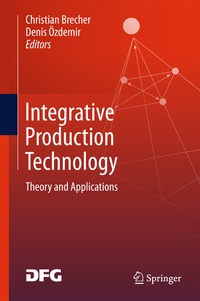 Enlarge image Cover: Integrative Production Technology - Springer