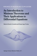 Cover: An Introduction to Minimax Theorems and Their Applications to Differential Equations - Kluwer Academic Publishers