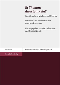 Abbildung von: "Et l'homme dans tout cela?" - Franz Steiner Verlag