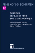 Cover: Schriften zur Kultur- und Sozialanthropologie - Springer VS