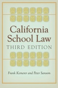 Cover: California School Law - Stanford University Press