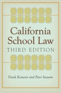 Abbildung von: California School Law - Stanford University Press
