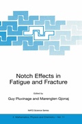 Cover: Notch Effects in Fatigue and Fracture - Springer